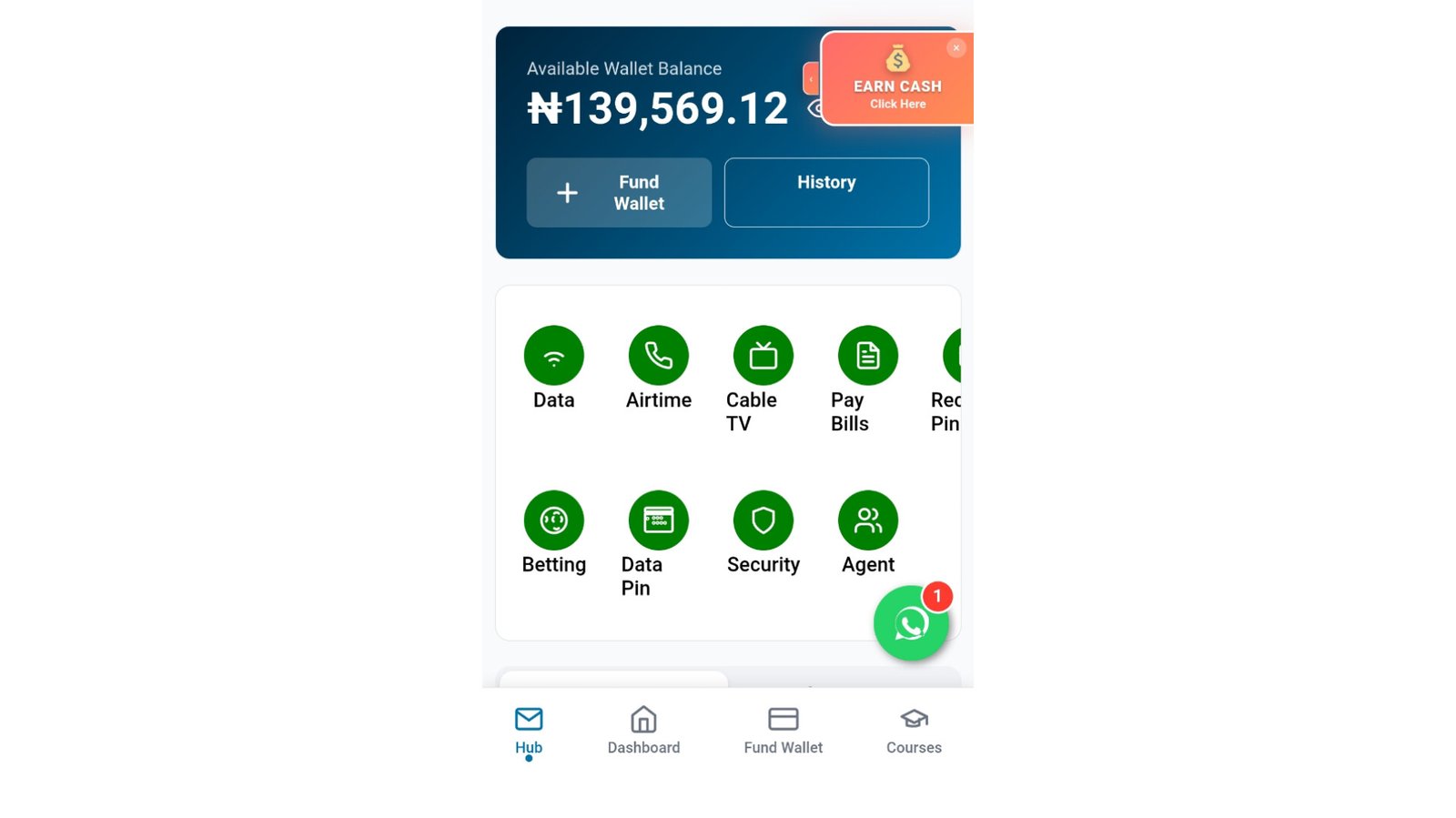 Image of the user leaderboard.
